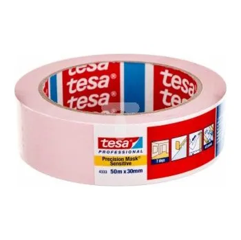 malířská páska Tesa Professional precizní malířská páska pro jemné povrchy 50m 30mm růžová - 04333-00019-01