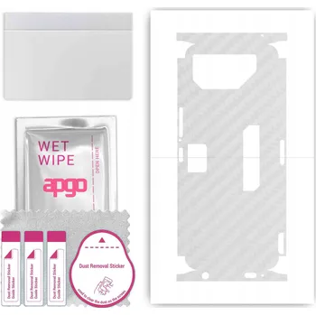 Pouzdro na mobilní telefon Fólie / Ochranná fólie na ZÁDA + BOKY pro Asus ROG Phone 7 Ultimate - Karbon Transparentní