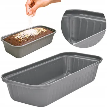 Forma na pečení FORMA NA BÁBOVKU PLECH NA PEČENÍ KETO NA CHLEBA FORMA 30x13 DLOUHÁ