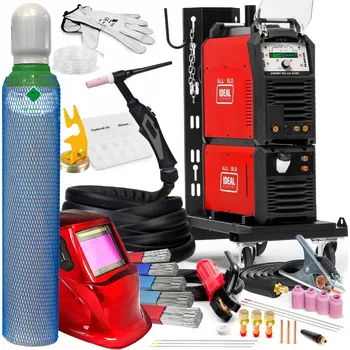 Svářečka INVERTOROVÁ SVAŘEČKA IDEAL TIG 320 AC DC MMA 400V 320A PULS HF CHLAZENÍ 8M