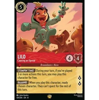 Sběratelská karetní hra Lilo 137/204 - Reign of Jafar Typ karty: Standard