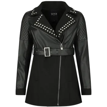 Dámská casual bunda Black Premium by EMP Koženková bunda černá M