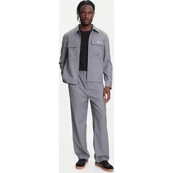 Dámské oblečení Kappa Kalhoty z materiálu 62131TW Šedá Regular Fit 46