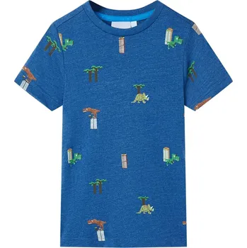 Chlapecké tričko Dětské tričko tmavě modré melanž 92