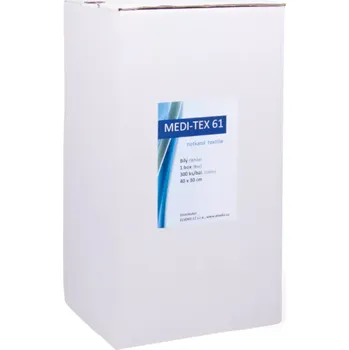 Utěrka Medi-tex 61 Utěrka z netkané textilie 40x30 cm - 300 útržků/box - bílá