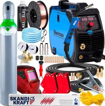 Svářečka Svářečka MIGOMAT SHERMAN DIGIMIG 225 GDS MIG MAG MMA TIG ALU IGBT Synergie