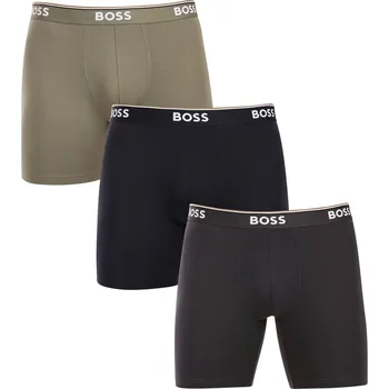 Boxerky 3PACK pánské boxerky BOSS vícebarevné (50538142 989) S Možnost vrácení zboží ZDARMA do 120 dnů!