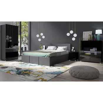 Ložnicová sestava GIB Ložnice Calabrini 6 LED osvětlení: Včetně LED osvětlení