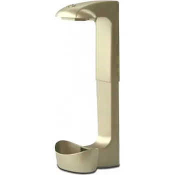 Dávkovač mýdla Držák láhve CLICK AND GO - lesklý zlatý