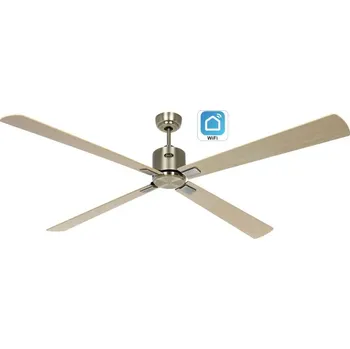Stropní ventilátor CasaFan 944425W Eco Neo III WiFi, buk a javor, stropní ventilátor Dálkové ovládání