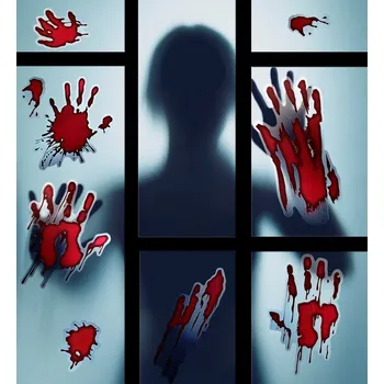 Party dekorace Nalepovací dekorace Krvavé ruce