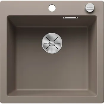 Granitový dřez Jednokomorový granitový dřez Blanco PLEON, hnědý