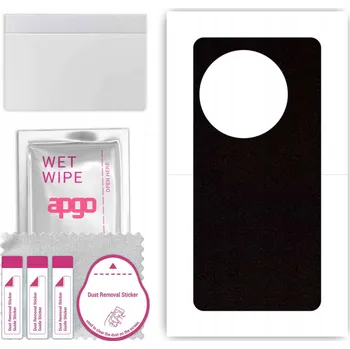 Pouzdro na mobilní telefon Fólie / Ochranná fólie na ZÁDA pro OnePlus 13R - Semišová Černá