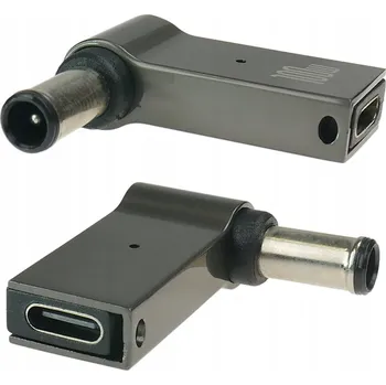 IP kamera Napájecí adaptér USB-C na 6,5x4,4 mm + pin SONY | Hliníkový