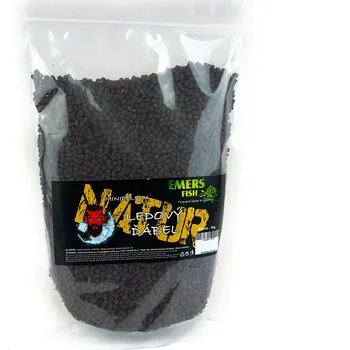Boilies EMERS FISH Emersfish Minipelety Natur Ledový Ďábel 1kg 4mm