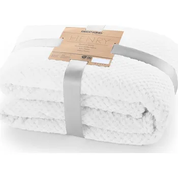 přikrývka DecoKing Deka z mikrovlákna HENRY 150x200 cm Barva: WHITE/bílá