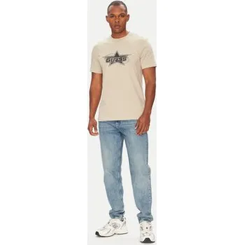 Pánské tričko Guess T-Shirt Z5YI02 I3Z14 Béžová Regular Fit S