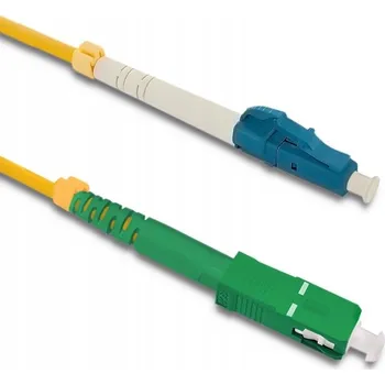 Síťový kabel Optický patchcord Qoltec 54331 LC/UPC-SC/APC SM 9/125 G652D 1 m