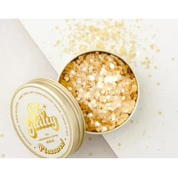 Třpytka na tělo a vlasy Třpytivé pihy BIO - Gold