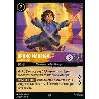 Sběratelská karetní hra Bruno Madrigal 020/204 - Reign of Jafar Typ karty: Standard