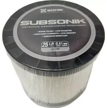 Sonik Vlasec Subsonik Clear 3000m - Sonik Vlasec Subsonik Clear 3000m 0,31mm 15lb