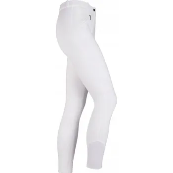 Dámské kalhoty Dámské jezdecké kalhoty s celokoženým sedem - START Standard bílé 44