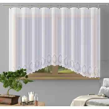 Záclona Záclona hotová Lara cena od - řasící stuha 2,5cm