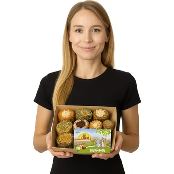 Pro ptáka JR FARM Sushi Rolls - chutné sushi pro všechny papoušky 190g