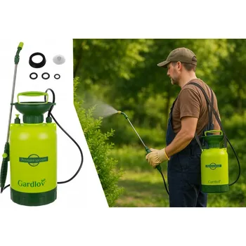 Postřikovač Ruční tlakový postřikovač GARDLOV 5 litrů – kompaktní síla pro vaši zahradu