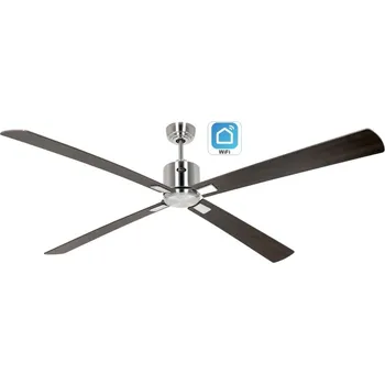 Stropní ventilátor CasaFan 942415W Eco Neo III WiFi, třešeň a ořech, stropní ventilátor Dálkové ovládání