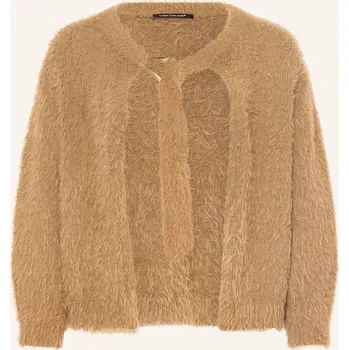 Dámský svetr Luisa Cerano Dámský Úpletový Kardigan, světle hnědá, 34