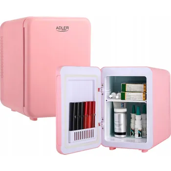 Mini malá přenosná lednička na kosmetiku léky chlazení ohřev