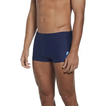 Pánské plavky Pánské plavecké boxerky NIKE SWIM-OCEAN MERGE MIDNIGHT NAVY-MIDNIGHT NAVY Modrá M