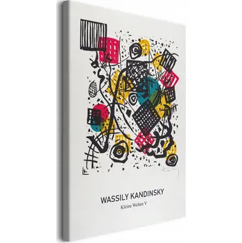 Obraz Obraz na plátně Malé světy V Reprodukce grafiky Wassily Kandinsky 60x90