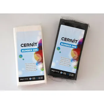 Modelovací hmota CERNIT Number one 500 g odstín - C - černá 100