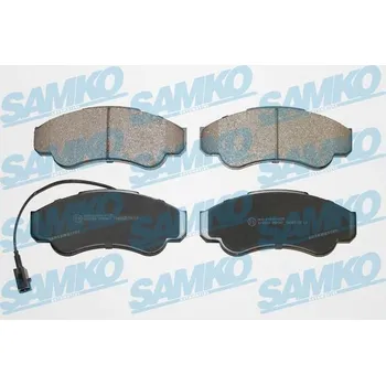 Brzdová destička Sada brzdových destiček, kotoučová brzda SAMKO 5SP967