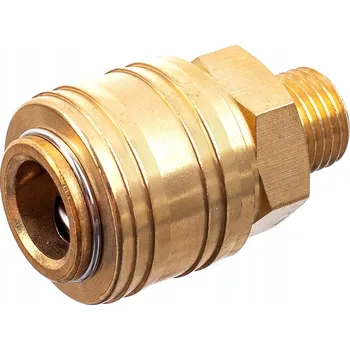 Příslušenství ke kompresoru RYCHLOSPOJKA SAMICE 1/4 PALCE PRO PNEUMATIKU KOMPRESORU MOSAZ