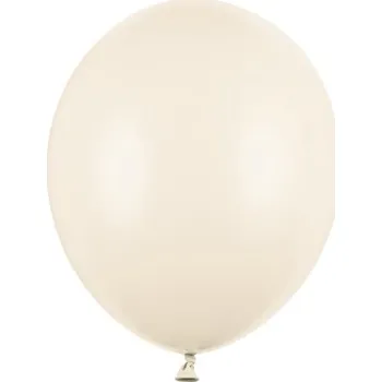 Balónek Pastelové latexové balónky světlé tělové nude silné 30 cm 3 ks