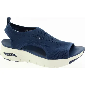 Dámské sandále SKECHERS Dámské textilní modré sandály 119236-NVY-855 Velikost 40