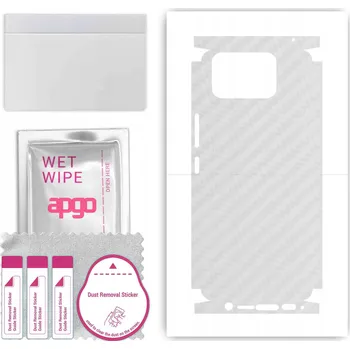 Pouzdro na mobilní telefon Fólie na zadní stranu a boky pro Asus Zenfone 12 Ultra - karbonově Průhledný