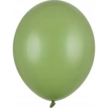 Balónek Pastelové latexové balónky, rozmarýnově zeleň, pevné, 23 cm, 3 ks