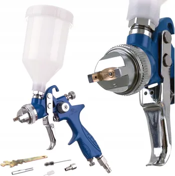 Stříkací pistole LAKOVACÍ PISTOLE HVLP S 2,0MM TRYSKOU A HORNÍ NÁDRŽKOU 600ML