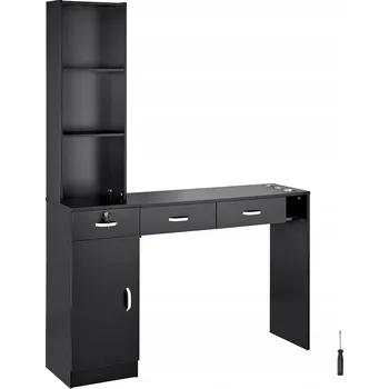 Komoda Komoda Vevor 33 x 177 x 83 cm černá