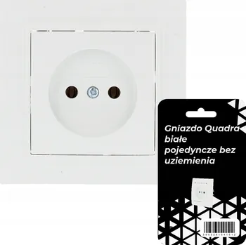 Elektrická zásuvka Elektrická Zásuvka Adelid bílá