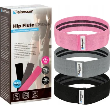 Posilovací guma Balanssen 8-25 kg, 3 ks