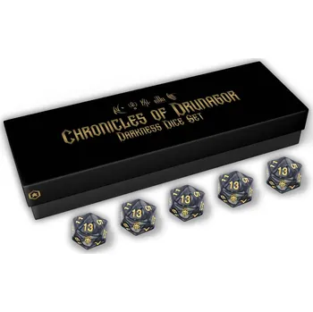 Příslušenství k deskovým hrám Creative Games Studio Chronicles of Drunagor: Age of Darkness – Darkness Dice Set