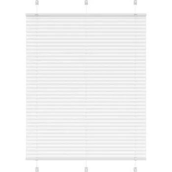 Plisovaná roleta bílá 105x150cm Šířka látky 104,4cm Polyester