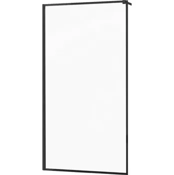 MEXEN - KIOTO walk-in 120x200 cm 8mm černá samostatné sklo 800-120-000-00-70