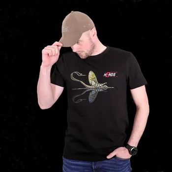 Rybářský prut HENDS PRODUCTS TRIČKO - JEPICE Barva: Black, Velikost: S