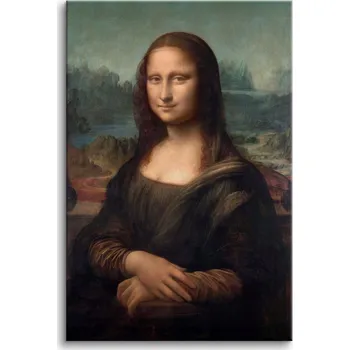 Obraz Mona Lisa Reprodukce uměleckého díla Leonarda da Vinci Obrazy na zeď